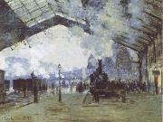 Claude Monet The Train from Normandy oil painting picture wholesale